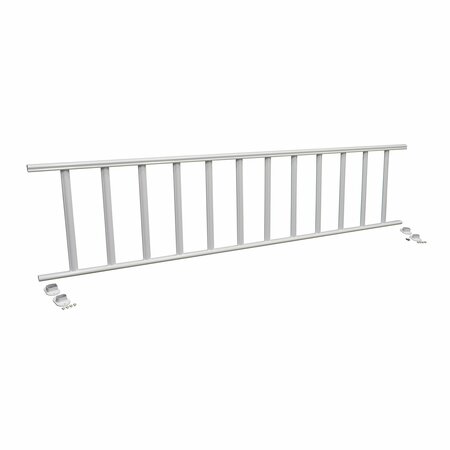 VESTIL White Semi-Permanent Barrier/Railing SPR-120-W